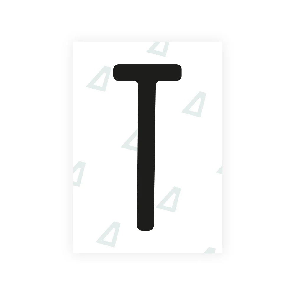 Alite Nanofilm for US (Alaska 2023) license plates - Symbol "T"