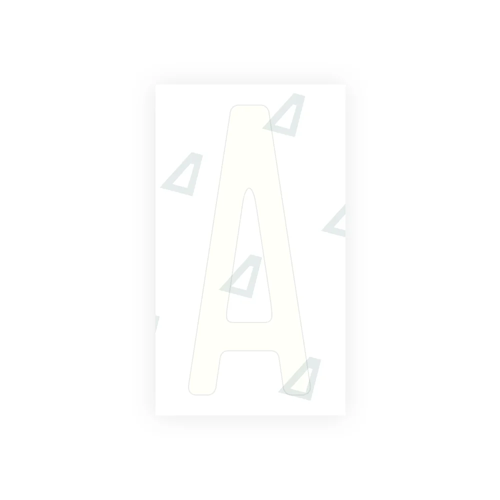 Alite Nanofilm for CA (Ontario) license plates - Symbol "A" - Image 2