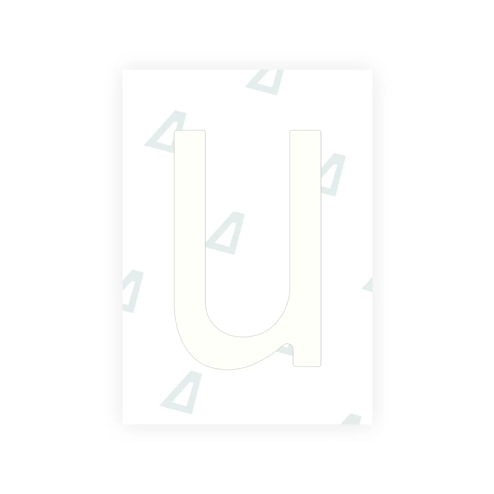 Alite Nanofilm for Chile 2014 license plates - Symbol "U" - Image 2