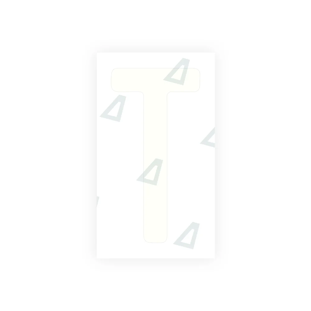 Alite Nanofilm for front Switzerland license plates - Symbol "T" - Image 2