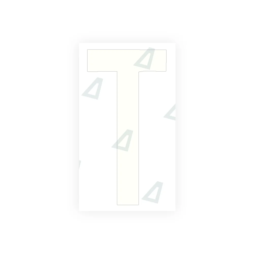 Alite Nanofilm for rear Italy license plates - Symbol "T" - Image 2