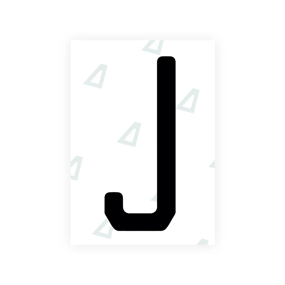 Alite Nanofilm for US (Florida 2019) license plates - Symbol "J"