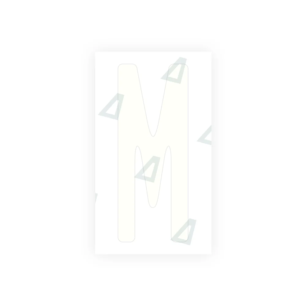 Alite Nanofilm for US (Maryland) license plates - Symbol "M" - Image 2