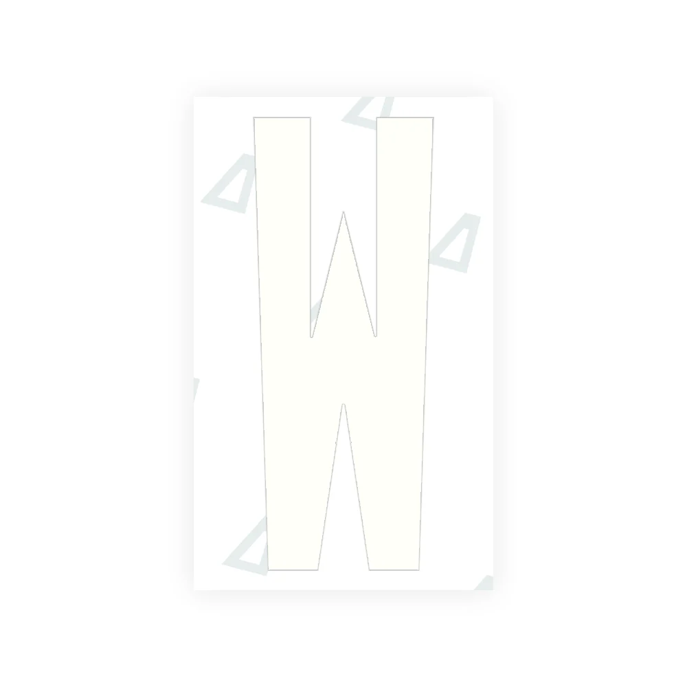 Alite Nanofilm for US (Nevada) license plates - Symbol "W" - Image 2