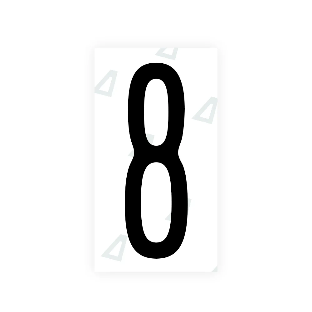Alite Nanofilm for US (New York 2010) license plates - Symbol "8"