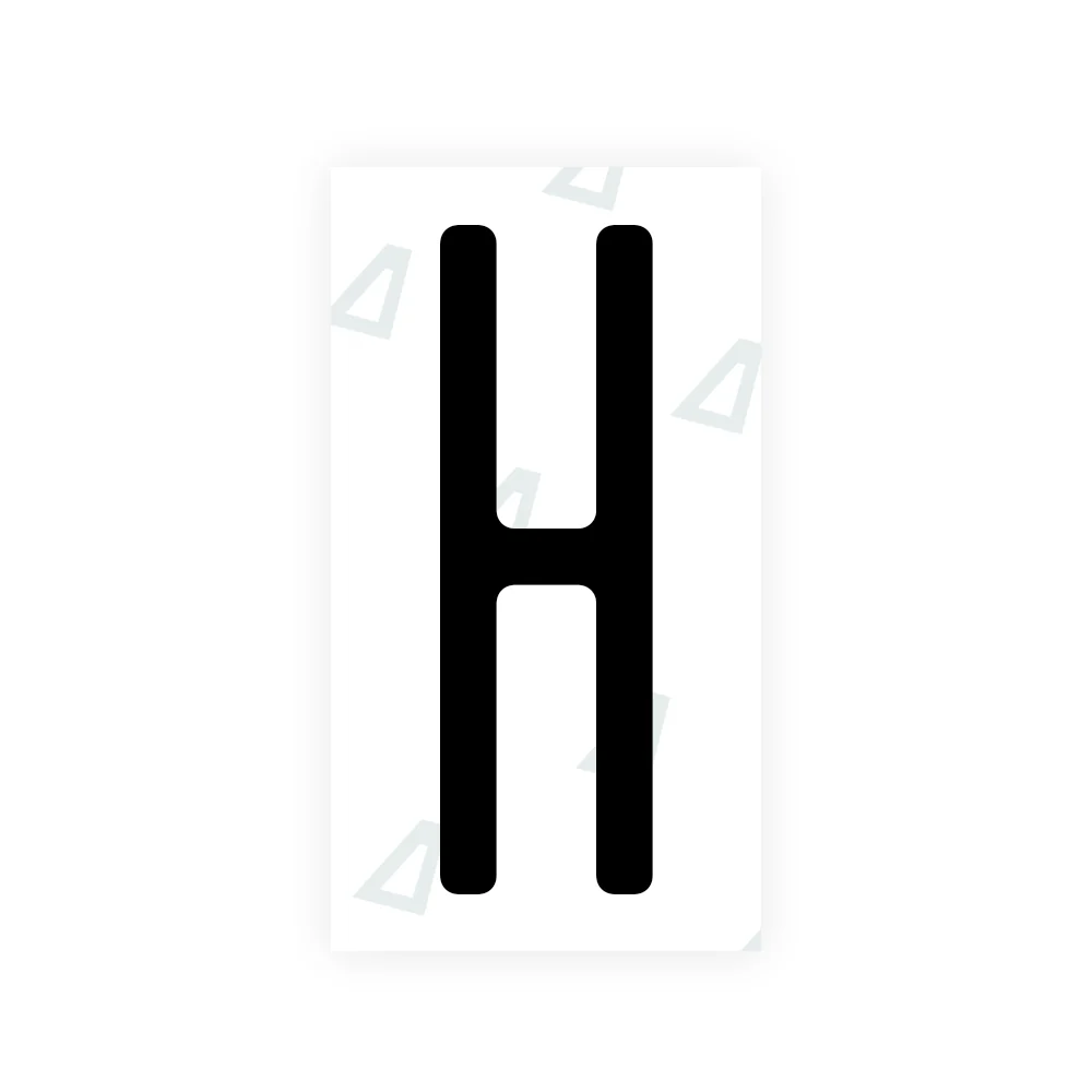 Alite Nanofilm for US (New York 2020) license plates - Symbol "H"