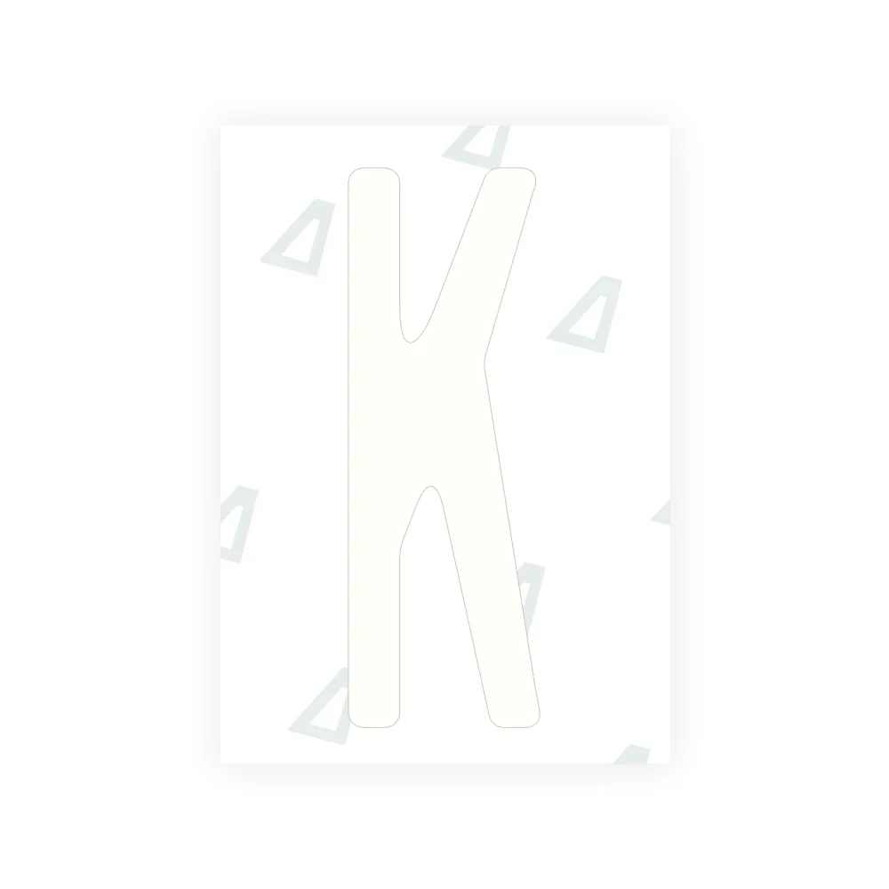 Alite Nanofilm for US (New York 2001) license plates - Symbol "K" - Image 2