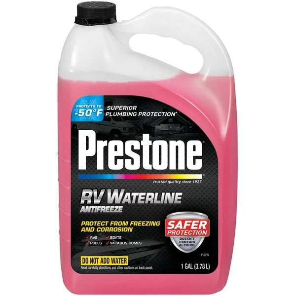 Prestone Waterline/RV Antifreeze -100 No Burst